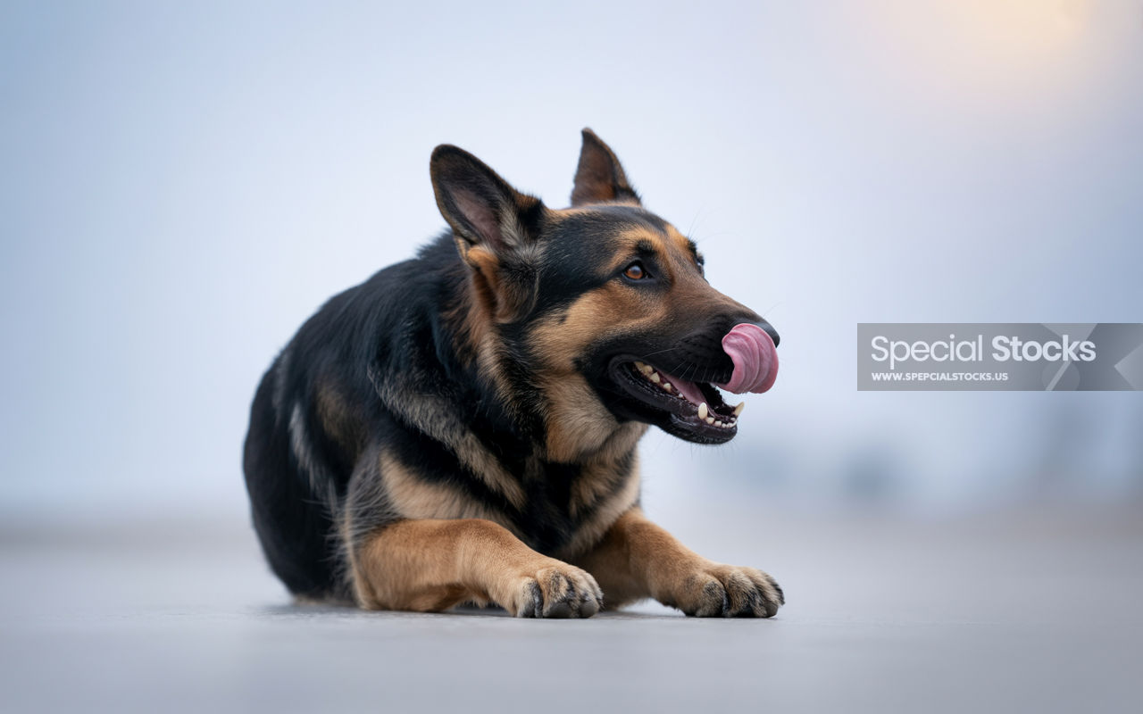 A photograph of a German Shepherd dog - Animals - german, shepherd, dog